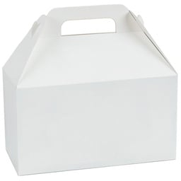 [42003] Gable Box - White  8½" x 5" x 5½"