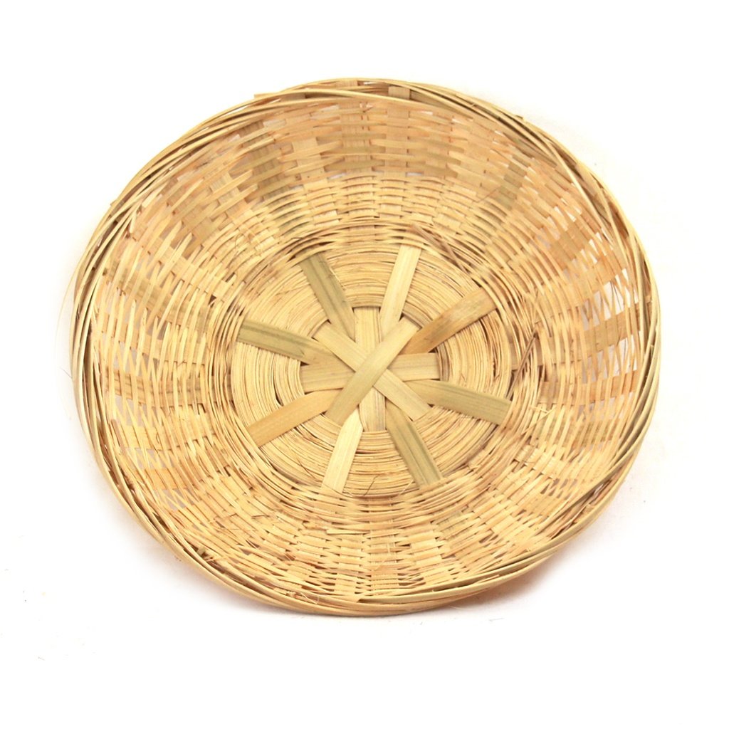 Round Bamboo Trays