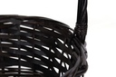 Oval Brown Basket With Handle