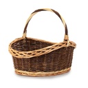 Oval Baskets With Handle side