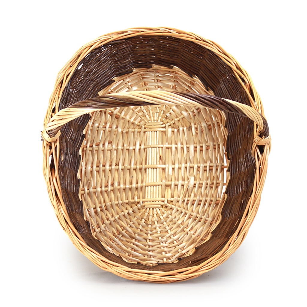 Oval Baskets With Handle top