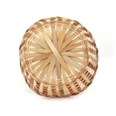 Natural Round Bamboo Baskets bottom