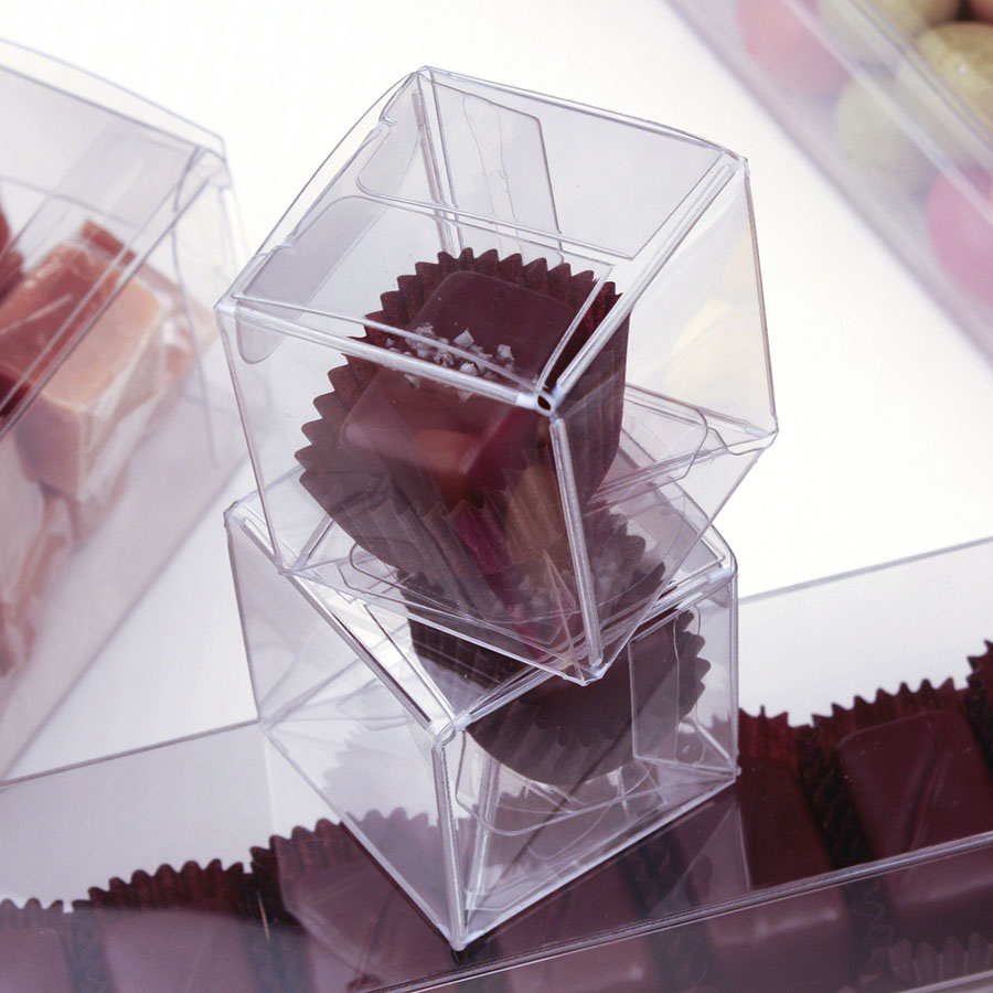 Boîte sécuritaire pour aliments - 2" x 2" x 2"  (25/paquet)