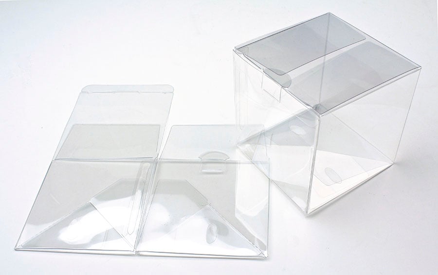 Food Safe Box - Fits 1 Cupcake - 4" x 4" x 4" (25/pack)