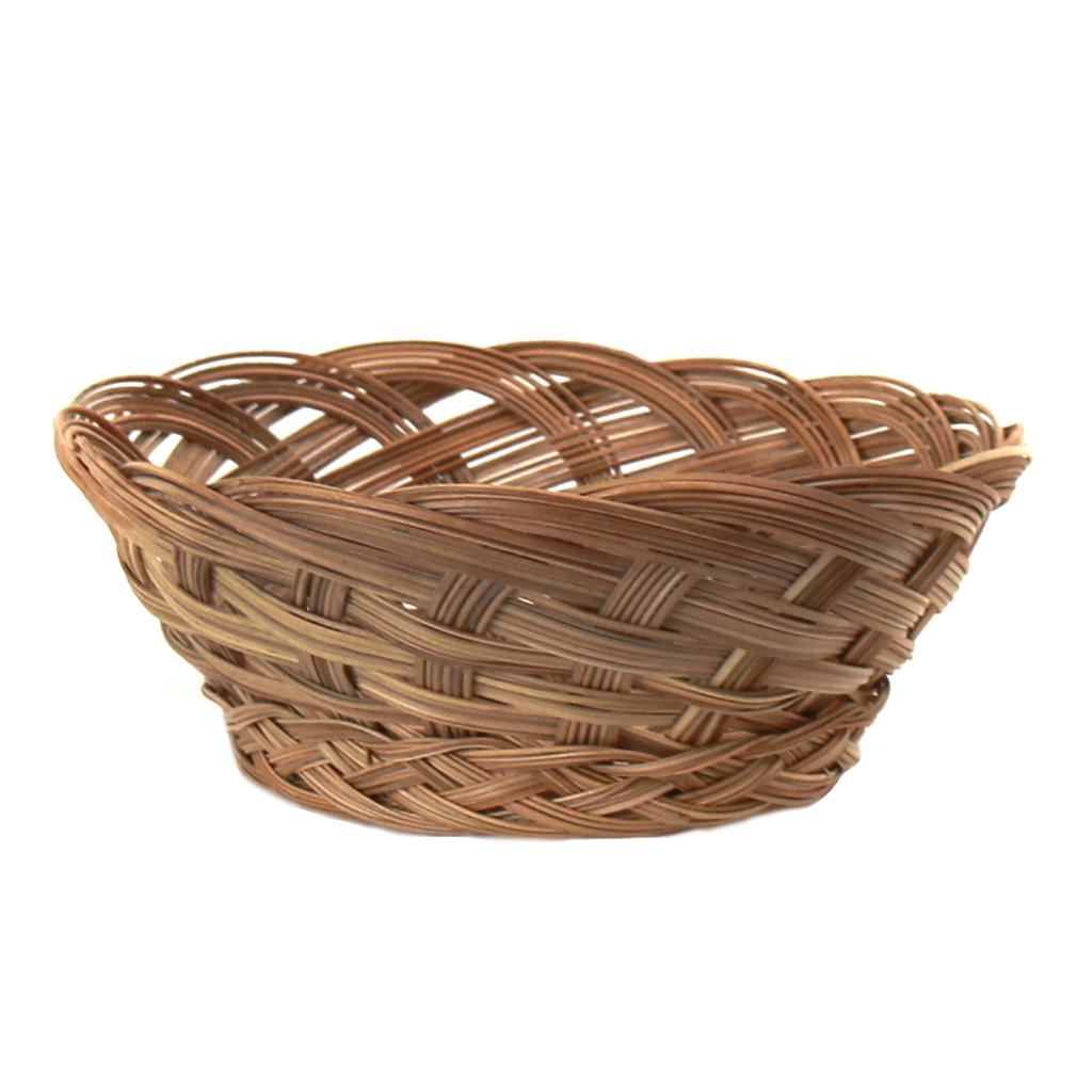 Oval Natural Coco Midrib Basket - 9" x 7" x 3"