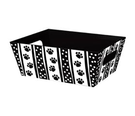 Market Tray - Polka Dot Paws - 9'' x 7'' x 3½''