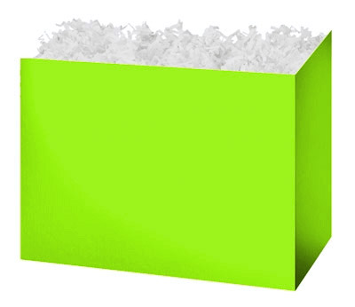 Gift Basket Boxes - Lime Green