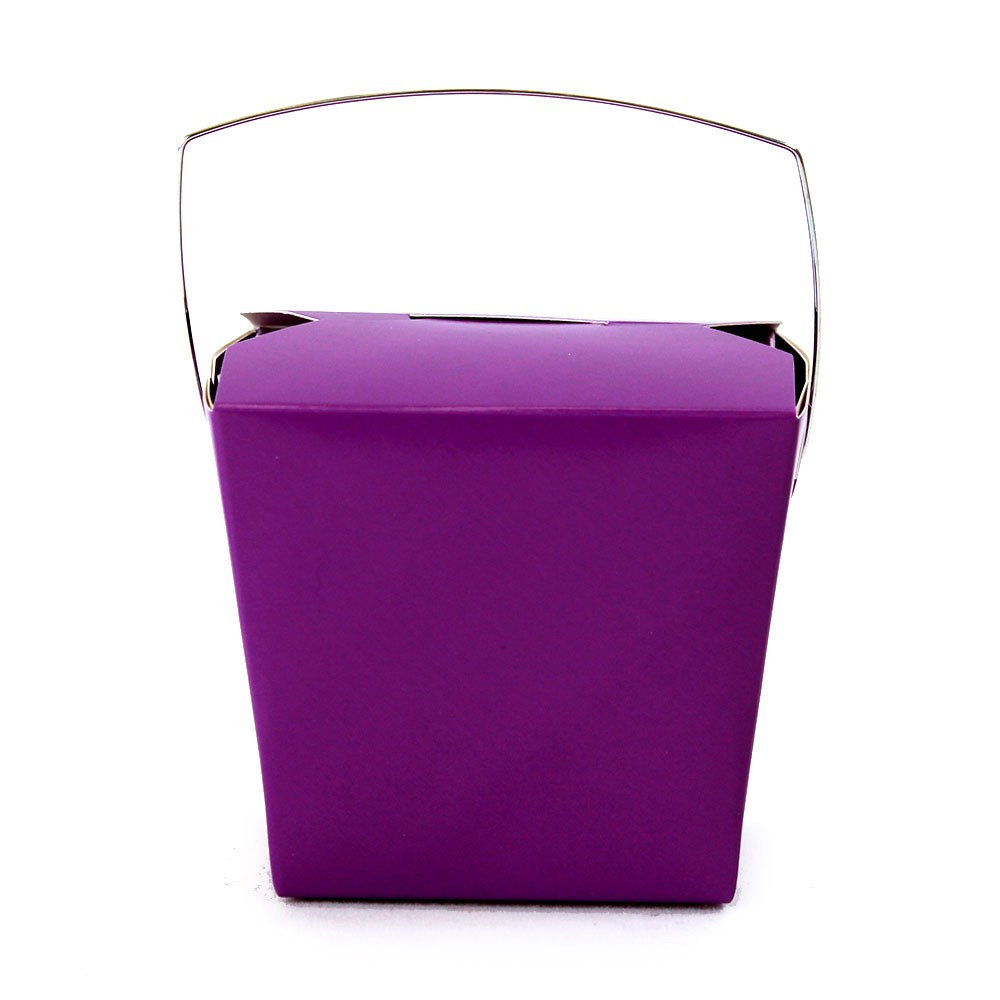 Boîte à Emporter Moyenne de 1 pinte - Violet (paquet de 25)