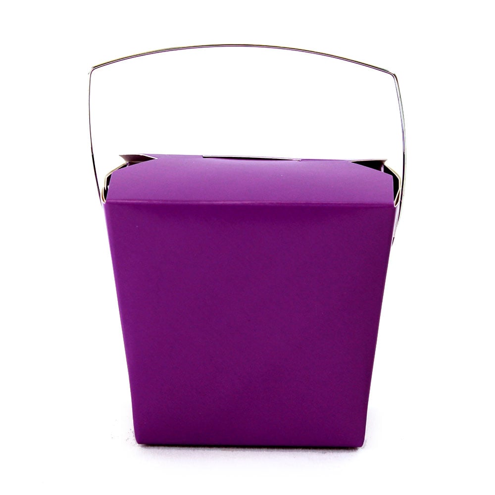 Medium 1 pint Take Out Pail - Purple (pack of 25)