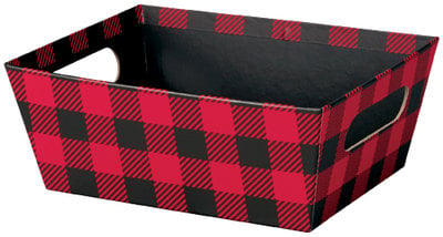 Boîtes évasées - Plaid buffalo