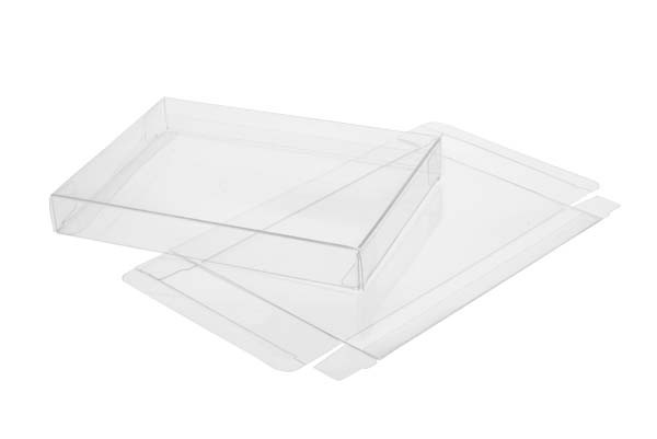 3 3/4" x 1" x 5 3/16" Food Safe Clear Box  (25 Pieces)