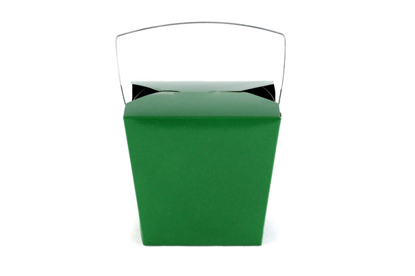 Large 2 pint Take Out Pail - Dark Green (pail  Pack of 25)