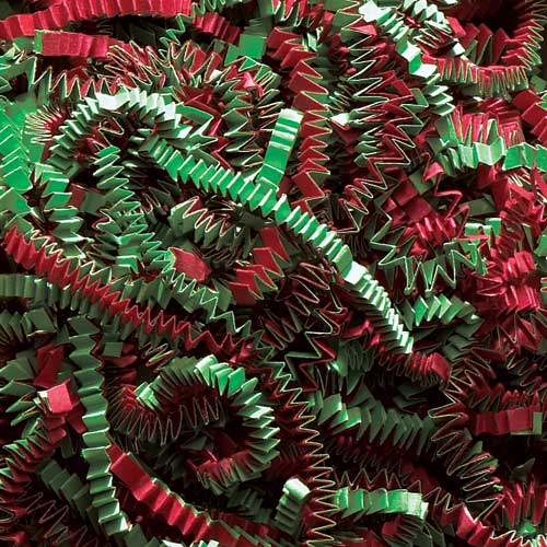 Crinkle Cut Paper Shred Blends - Boxes of 10 lbs 