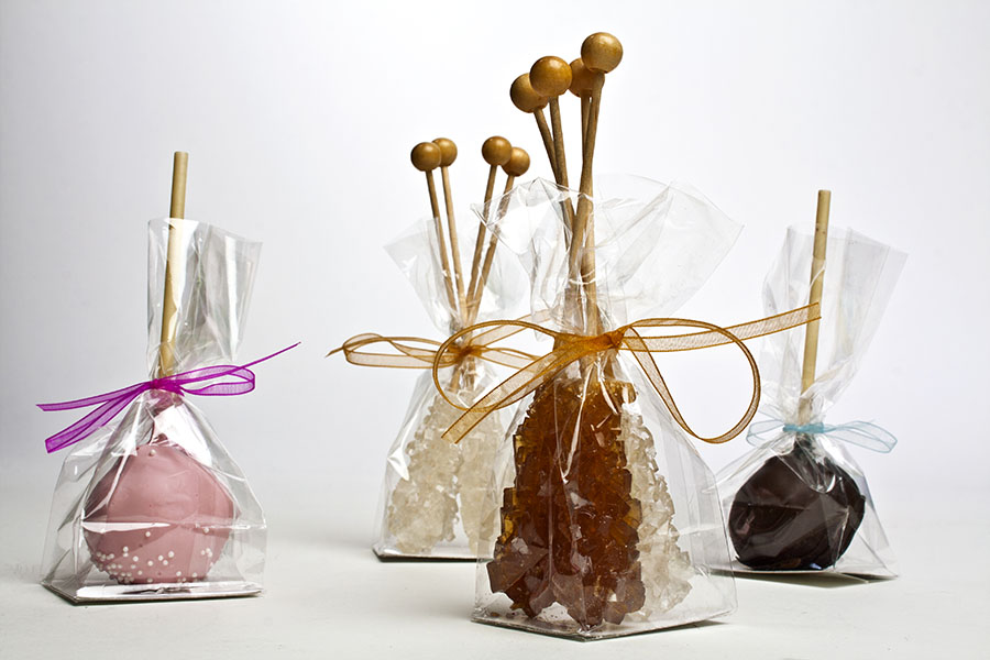 Sacs à gousset au fond plat avec un insert de carton - Sécuritaires pour aliments - 40 microns (paquets de 100)