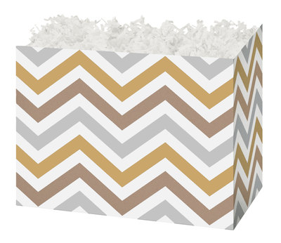 Boîte décorative - Chevron  6¾" x 4" x 5"