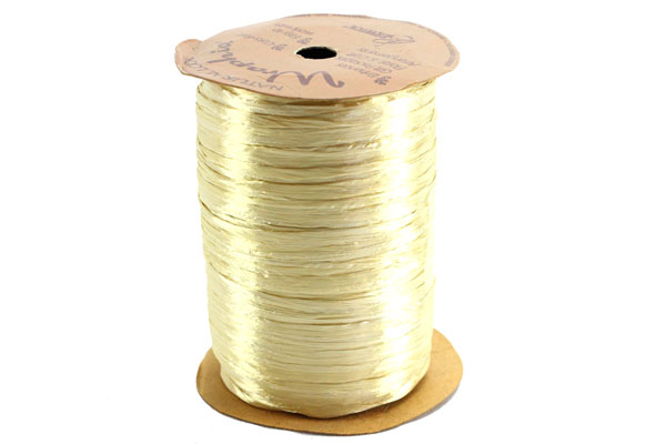 Pearlized Raffia Rolls - 100 yards