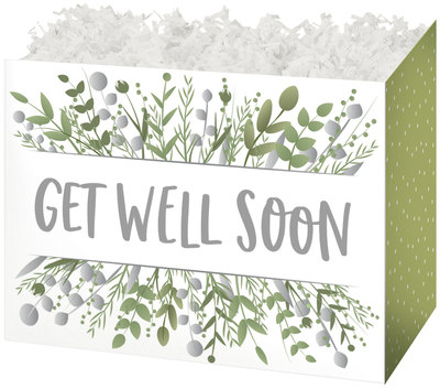 Gift Basket Boxes - Get Well Greenery