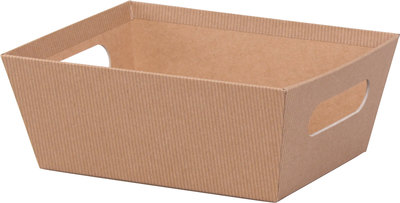 Boîtes évasées - Rayures kraft