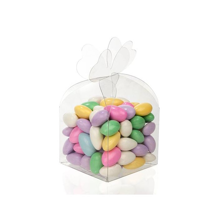 Food Safe Box with Clover Top - 2¾" x 2¾" x 2⅜" (25/pack)