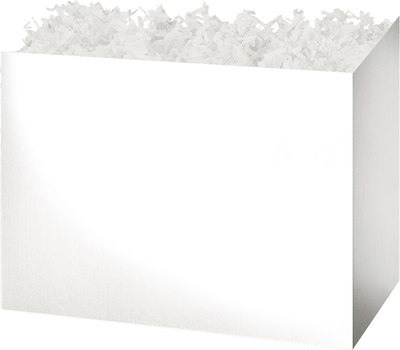 Boîte décorative - Blanc  8¼" x 4¾" x 6¼"