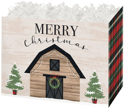 Gift Basket Boxes - Plaid Farmhouse