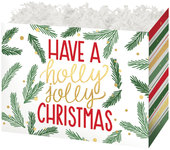 Gift Basket Boxes - Holly Jolly Christmas