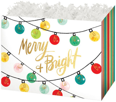 Boîtes décoratives - Lumières "Merry & Bright"