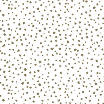 Printed Cello Roll - Gold Stars  40" x 100' (25 microns)