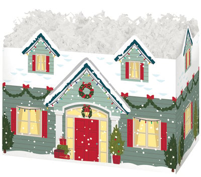Gift Basket Boxes - Home for the Holidays