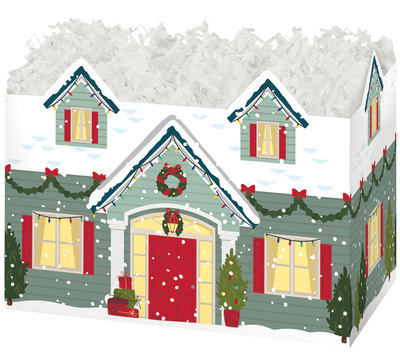 Gift Basket Boxes - Home for the Holidays