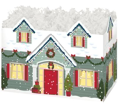 Gift Basket Boxes - Home for the Holidays
