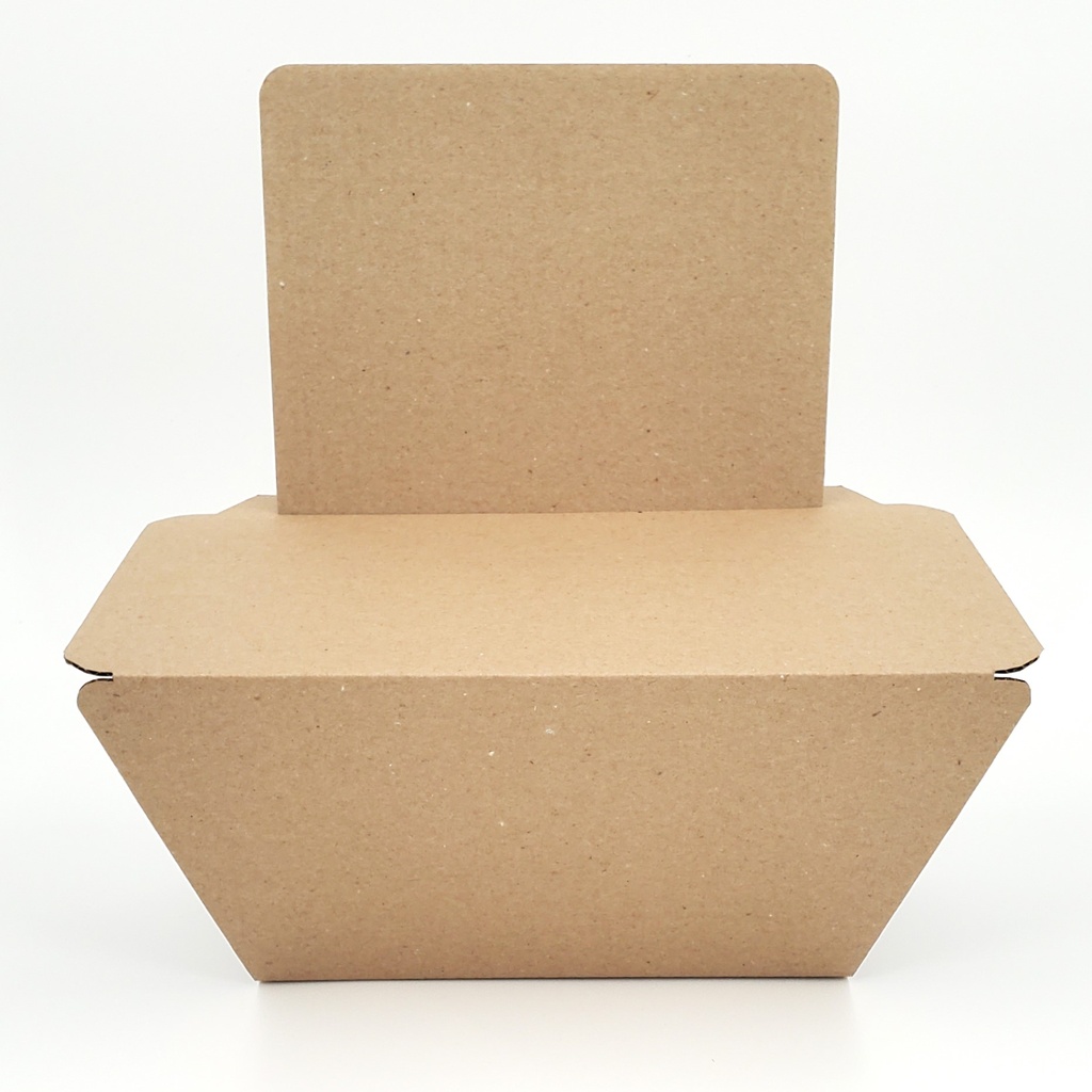 Cardboard Basket Base with Back - Large - 13" x 7¼" x 6" (Back 13")