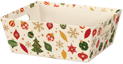 Boîtes évasées - Décorations de Noël rétro