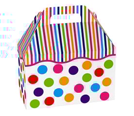 [42292] Boîte avec poignée - Gommes balloune 8½" x 5" x 5½"