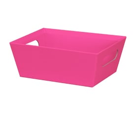 [58014] Boîtes évasées - Fuchsia 9" x 7" x 3½"