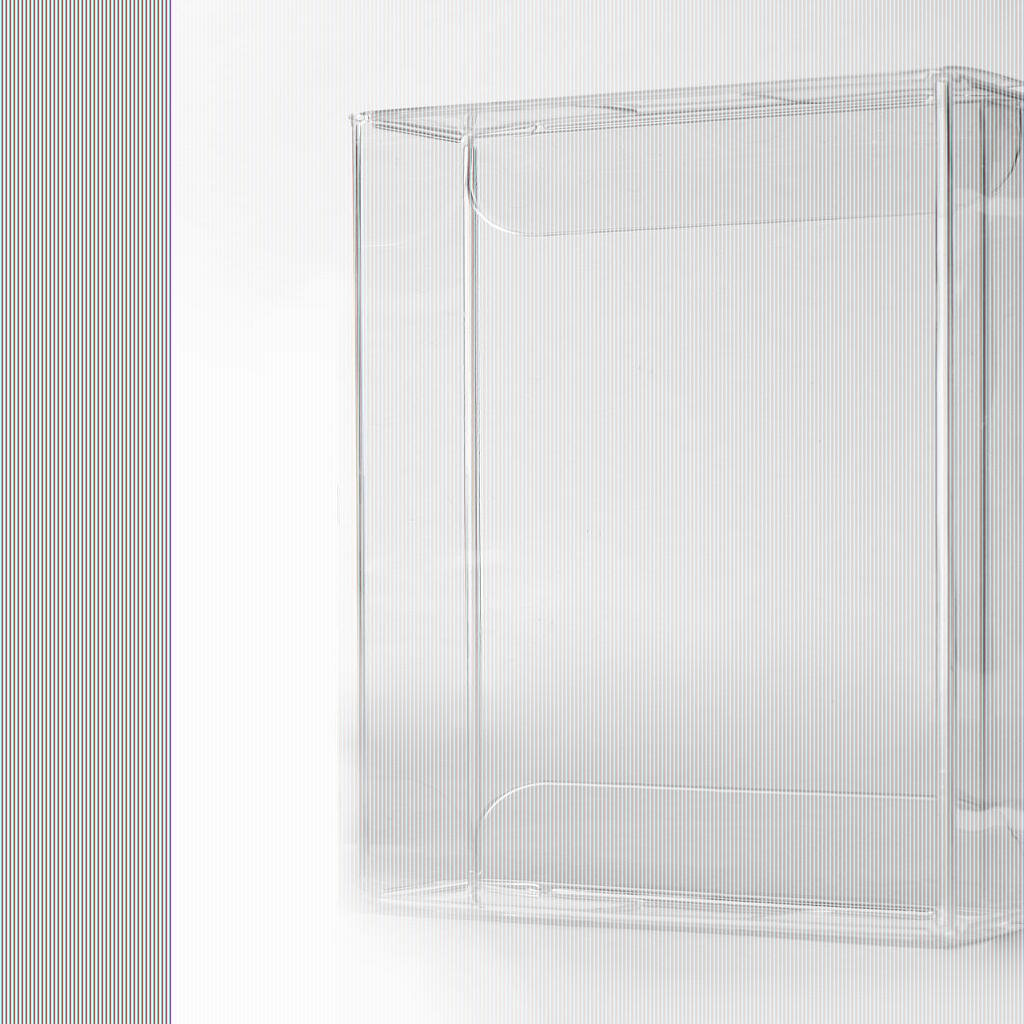 [FB91] 2 1/8" x 1" x 3 5/8" Soft Fold Clear Box (25 Pieces)