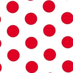Hot Pink Dots Pattern Tissue Paper 20 x 30 Sheets - 240 / Pack