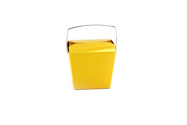 [JN1612] Medium 1 pint Take Out Pail - Yellow (pack of 25)