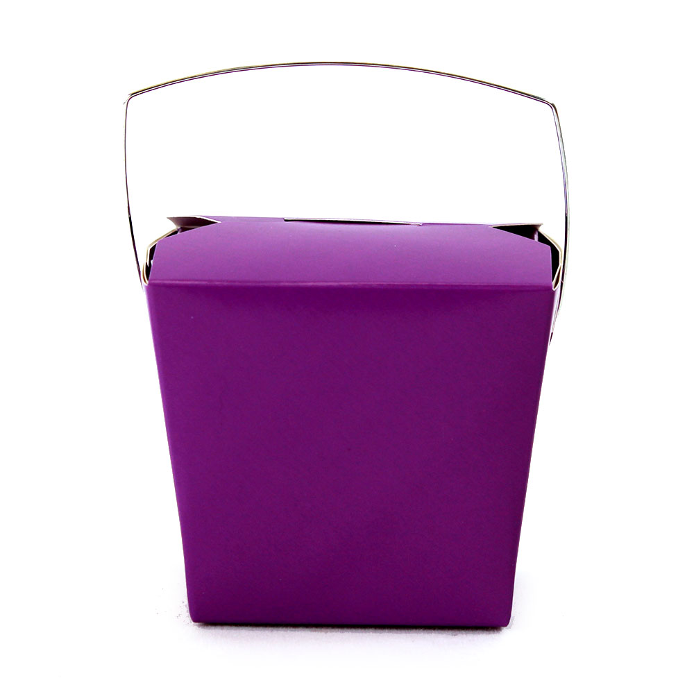 [JN1601] Medium 1 pint Take Out Pail - Purple (pack of 25)