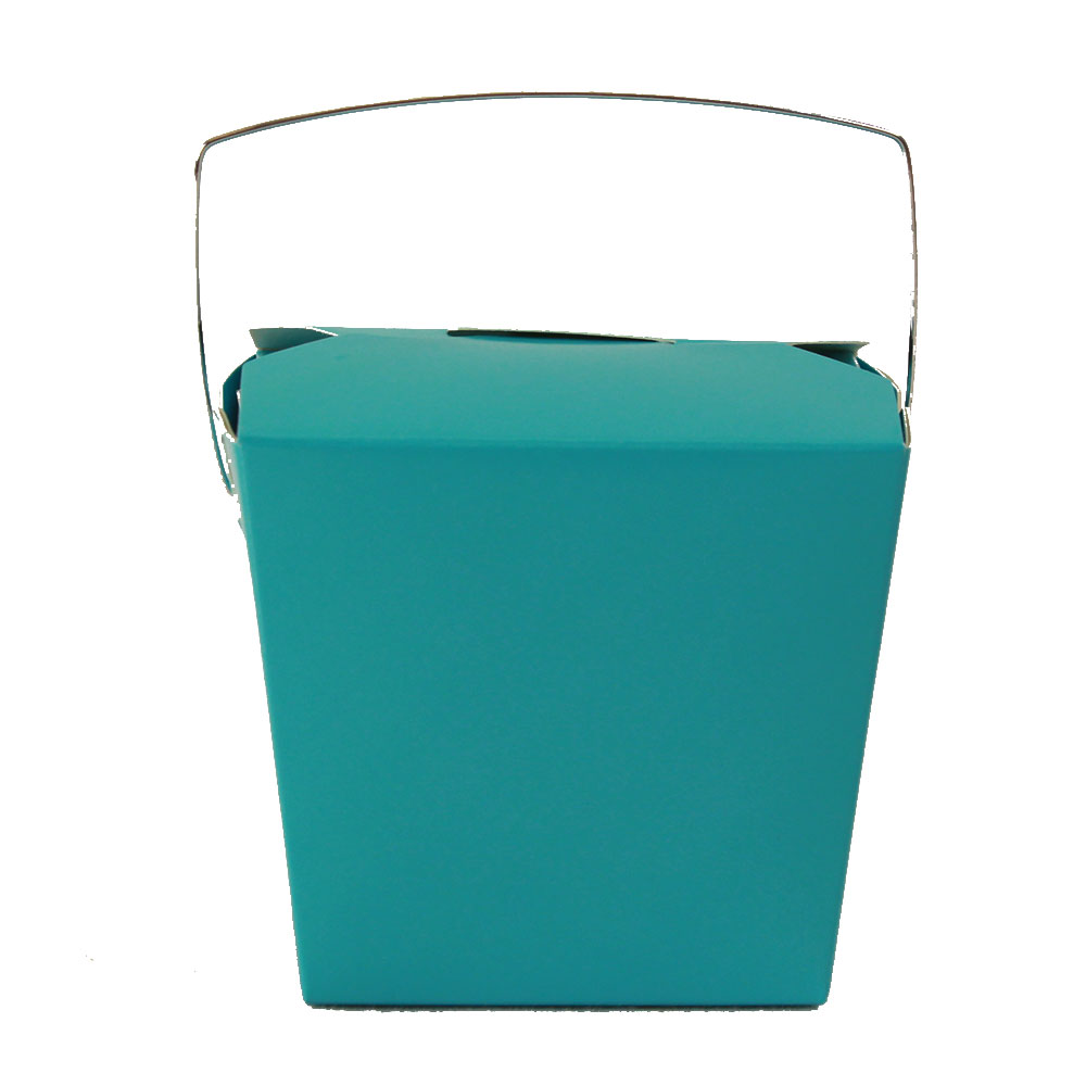 [JN1675] Medium 1 pint Take Out Pail - Teal (pack of 25)