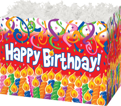 Gift Basket Boxes - Birthday Candles