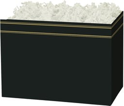 Gift Basket Boxes - Classic Black