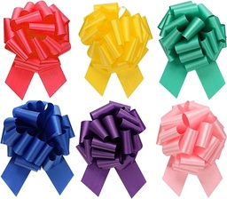 Satin Pull Bows - 4" or 5" or 8" (pack of 50)