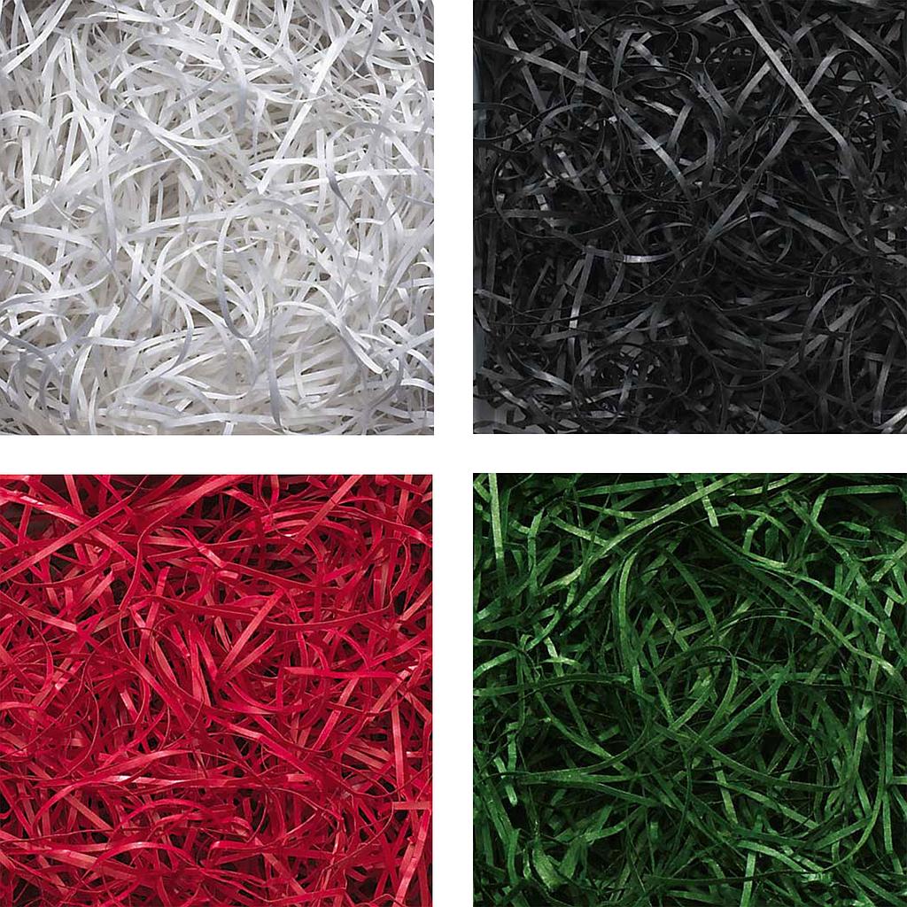 Very Fine Cut Solid Color Paper Shred - Boxes of 10 lbs