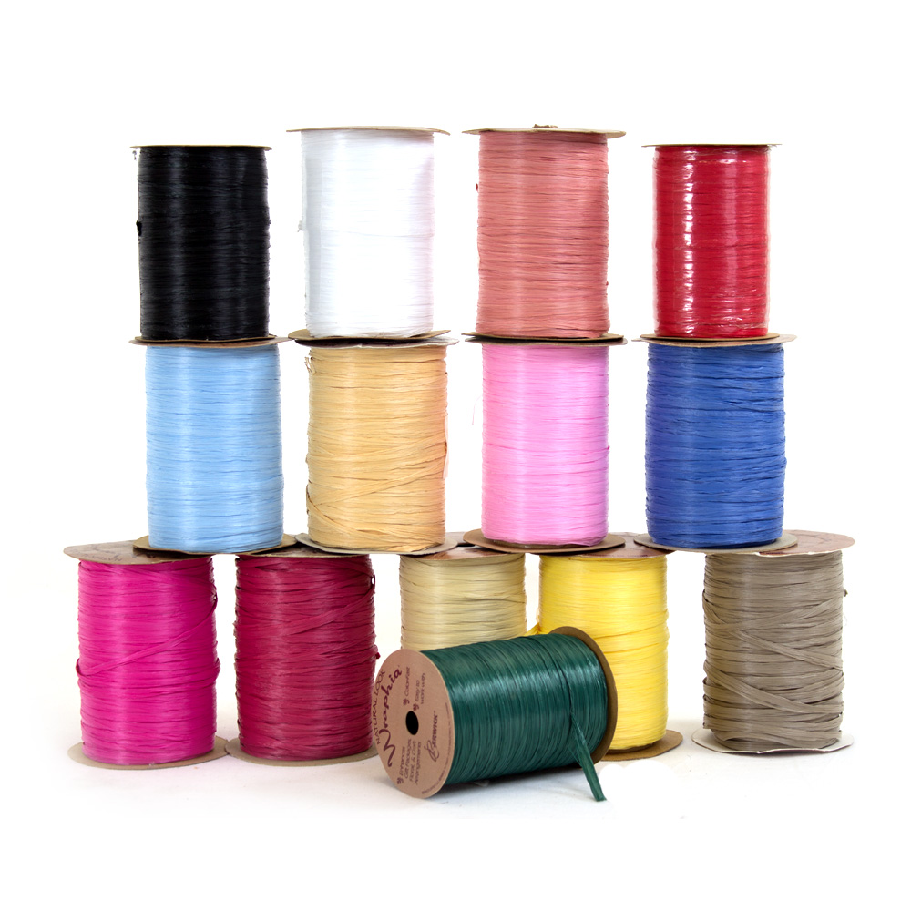 Matte Raffia Rolls - 100 yards