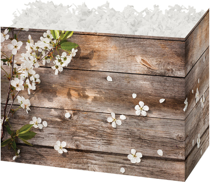 Gift Basket Boxes - Rustic Blossoms 
