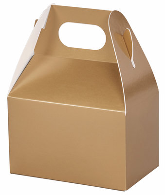 Mini Gable Box - Metallic Gold 4